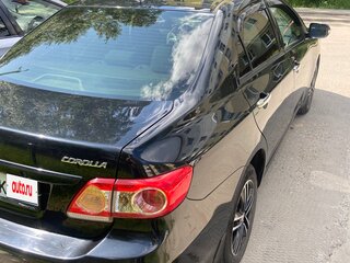 2012 Toyota Corolla X (E140, E150) Рестайлинг, чёрный, 1100000 рублей, вид 4