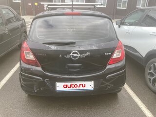2007 Opel Corsa D, чёрный, 159600 рублей, вид 3