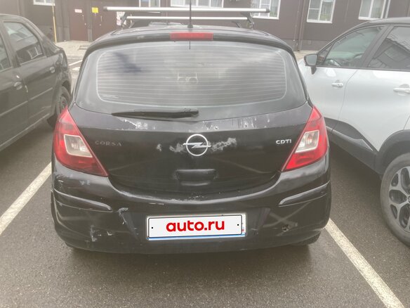 2007 Opel Corsa D, чёрный, 159600 рублей - вид 2