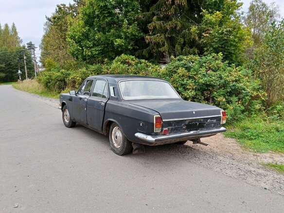 1972 ГАЗ 24 «Волга» 24 I (24), чёрный, 249000 рублей
