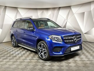 2018 Mercedes-Benz GLS 400 I (X166), синий, 3639000 рублей, вид 3