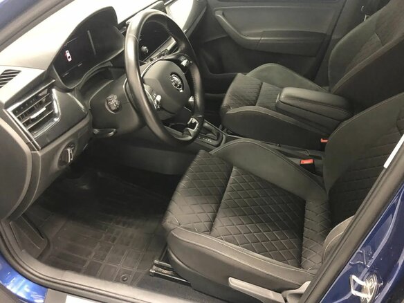 2021 Skoda Rapid II, синий - вид 17