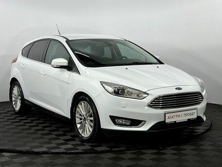 2017 Ford Focus III Рестайлинг, белый, 1320000 рублей, вид 4