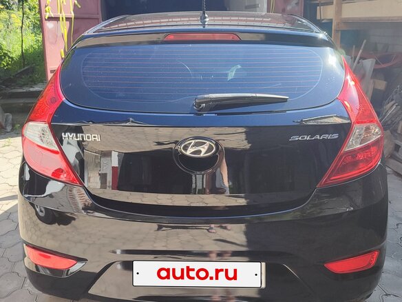 2014 Hyundai Solaris I Рестайлинг, чёрный, 1130000 рублей - вид 13