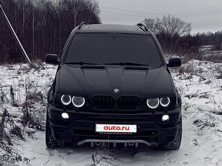 2003 BMW X5 3.0d I (E53), чёрный, 1500000 рублей, вид 3