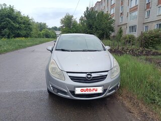 2007 Opel Corsa D, серебристый, 160000 рублей, вид 1