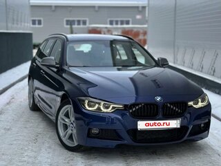 2017 BMW 3 серии 318d VI (F3x) Рестайлинг, синий, 2999999 рублей, вид 3