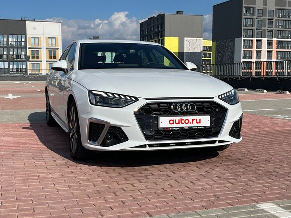 2021 Audi A4 40 TFSI V (B9) Рестайлинг, белый, 2847840 рублей - вид 1