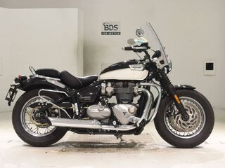 2021 Triumph Bonneville Speedmaster, чёрный, 1299000 рублей, вид 2