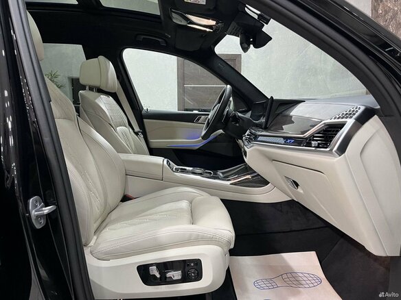 2025 BMW X7 40i I (G07) Рестайлинг, чёрный, 13758000 рублей - вид 13