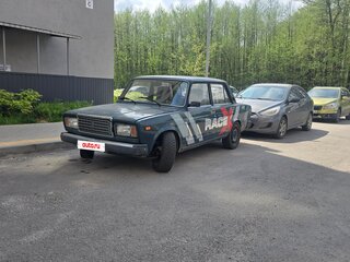 2004 Lada (ВАЗ) 2107, синий, 200000 рублей, вид 1