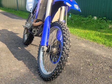2006 Yamaha WR450F, синий, 350000 рублей, вид 1