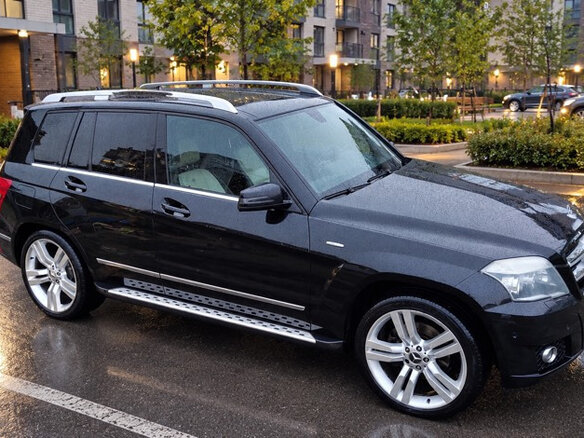 2008 Mercedes-Benz GLK-Класс 350 I (X204), чёрный, 1290000 рублей - вид 6