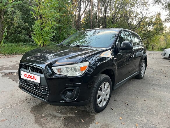 2012 Mitsubishi ASX I Рестайлинг, чёрный, 899000 рублей