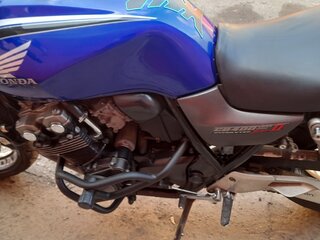 2003 Honda CB 400 Super Four, синий, 250000 рублей, вид 4