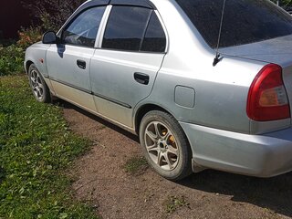 2006 Hyundai Accent ТагАЗ II, серебристый, 300000 рублей, вид 4