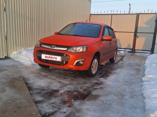 2018 Lada (ВАЗ) Kalina II, оранжевый, 575000 рублей, вид 2