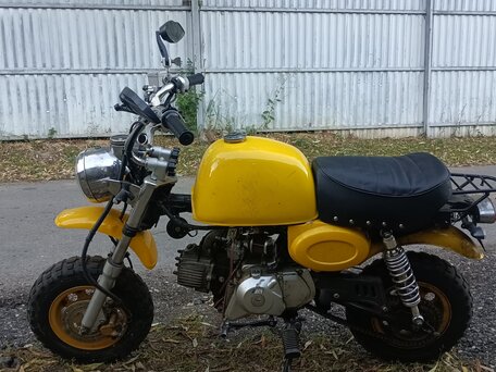 2014 Skyteam Gorilla Monkey ST125, жёлтый, 90000 рублей, вид 4