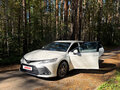 2021 Toyota Camry VIII (XV70) Рестайлинг, белый - вид 3