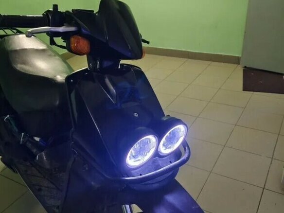 1999 Yamaha BWs, чёрный, 65000 рублей - вид 6