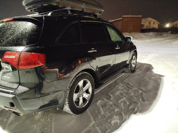 2007 Acura MDX II, чёрный, 920000 рублей - вид 2