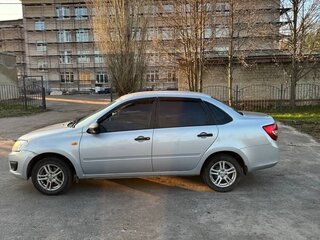 2016 Lada (ВАЗ) Granta I, серебристый, 445000 рублей, вид 4