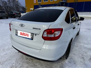 2015 Lada (ВАЗ) Granta I, белый, 350000 рублей, вид 4