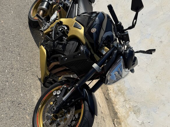 2007 Yamaha FZ1, чёрный, 550000 рублей - вид 3