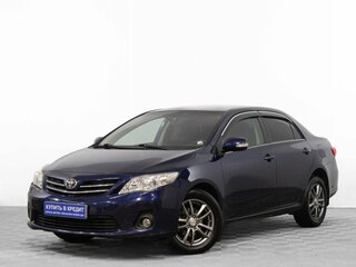 2011 Toyota Corolla X (E140, E150) Рестайлинг, синий, 1149000 рублей, вид 3