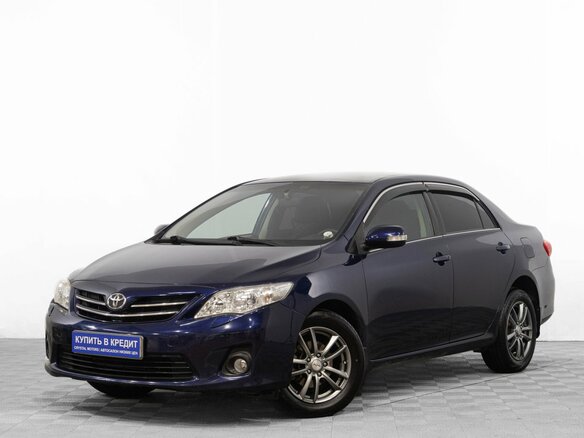 2011 Toyota Corolla X (E140, E150) Рестайлинг, синий, 1149000 рублей - вид 2