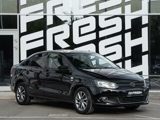 2013 Volkswagen Polo V, чёрный, 770000 рублей, вид 1