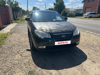 2009 Hyundai Elantra IV (HD), чёрный, 345000 рублей, вид 4