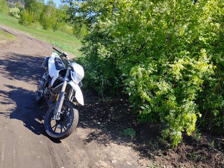 2012 Stels Trigger 125, белый, 120000 рублей, вид 3