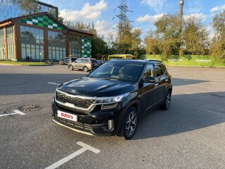 2020 Kia Seltos I, чёрный, 1590000 рублей, вид 2