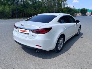 2015 Mazda 6 III (GJ) Рестайлинг, белый, 1710000 рублей, вид 3