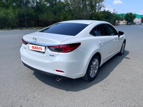 2015 Mazda 6 III (GJ) Рестайлинг, белый, 1699000 рублей - вид 2
