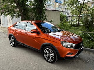 2018 Lada (ВАЗ) Vesta I, оранжевый, 849000 рублей, вид 4
