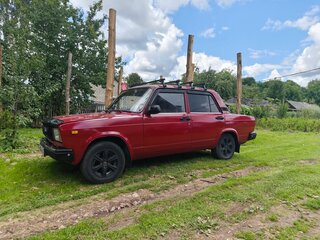2007 Lada (ВАЗ) 2107, пурпурный, 185000 рублей, вид 3