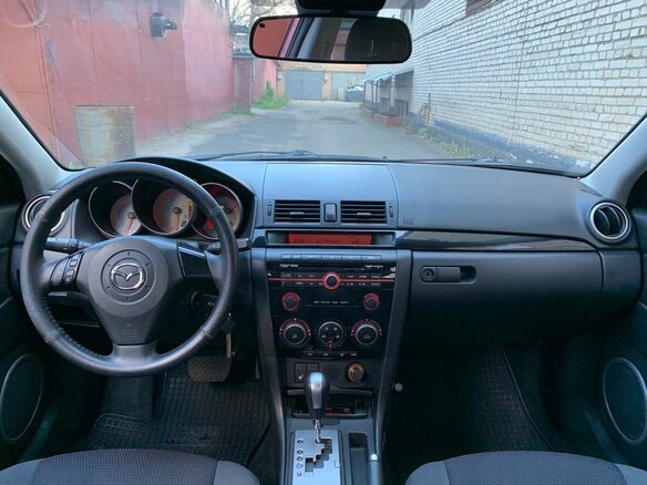 2008 Mazda 3 I (BK) Рестайлинг, красный - вид 19