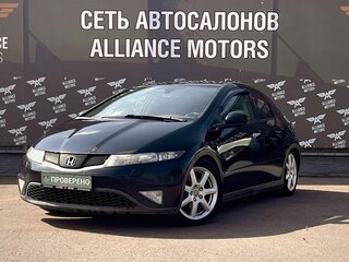 2007 Honda Civic VIII, чёрный, 530000 рублей, вид 3
