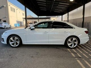 2021 Audi A4 35 TFSI V (B9) Рестайлинг, белый, 2080000 рублей, вид 4