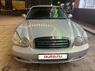 2009 Hyundai Sonata ТагАЗ IV (EF) Рестайлинг, серебристый, 450000 рублей, вид 1