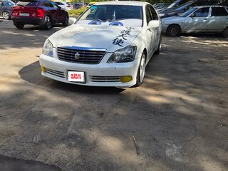 2005 Toyota Crown XII (S180), белый, 1260000 рублей, вид 1
