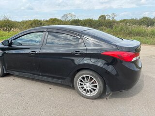 2012 Hyundai Elantra V (MD), чёрный, 800000 рублей, вид 3