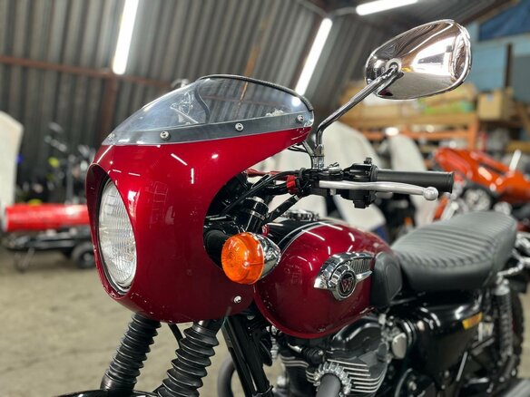2012 Kawasaki W 800, пурпурный, 750000 рублей - вид 15