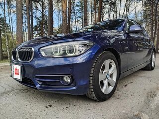 2015 BMW 1 серии 118i II (F20/F21) Рестайлинг, синий, 1299000 рублей, вид 1