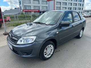 2017 Lada (ВАЗ) Granta I, серый, 390000 рублей, вид 1