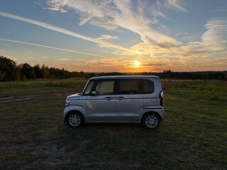 2018 Honda N-BOX II, серебристый, 799000 рублей, вид 5