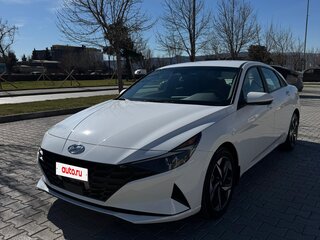 2023 Hyundai Elantra VII (CN7) Рестайлинг, белый, 1750000 рублей, вид 2