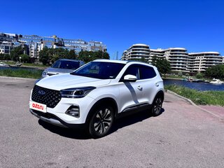 2024 Chery Tiggo 4 Pro I Рестайлинг, белый, 1545000 рублей, вид 1